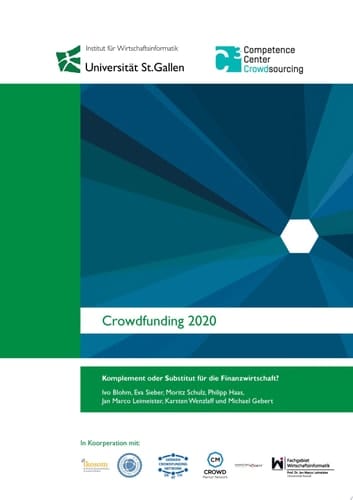 Crowdfunding 2020 Komplement oder Substitut für die Finanzindustrie
