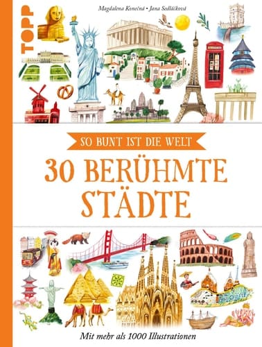 30 berühmte Städte so bunt ist die Welt