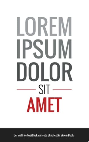 Lorem Ipsum Der wohl weltweit bekannteste Blindtext in einem Buch