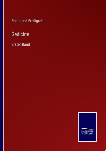 Gedichte Erster Band