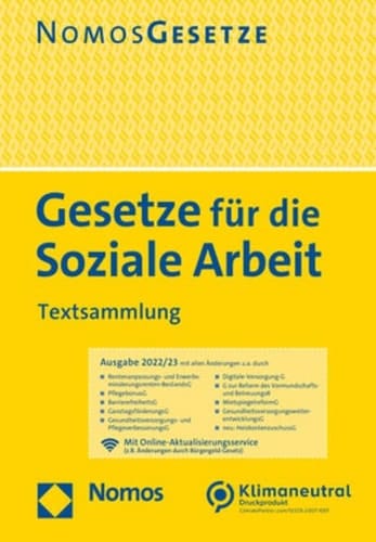 Gesetze für die Soziale Arbeit Textsammlung