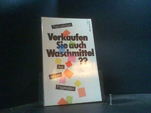 Verkaufen Sie auch Waschmittel? Aus meinem Fragekasten
