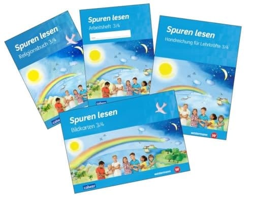 Kombi-Paket Spuren lesen 3/4 - Ausgabe 2023 für die Grundschule Schulbuch, Arbeitsheft, Handreichung und Bildkarten 3/4