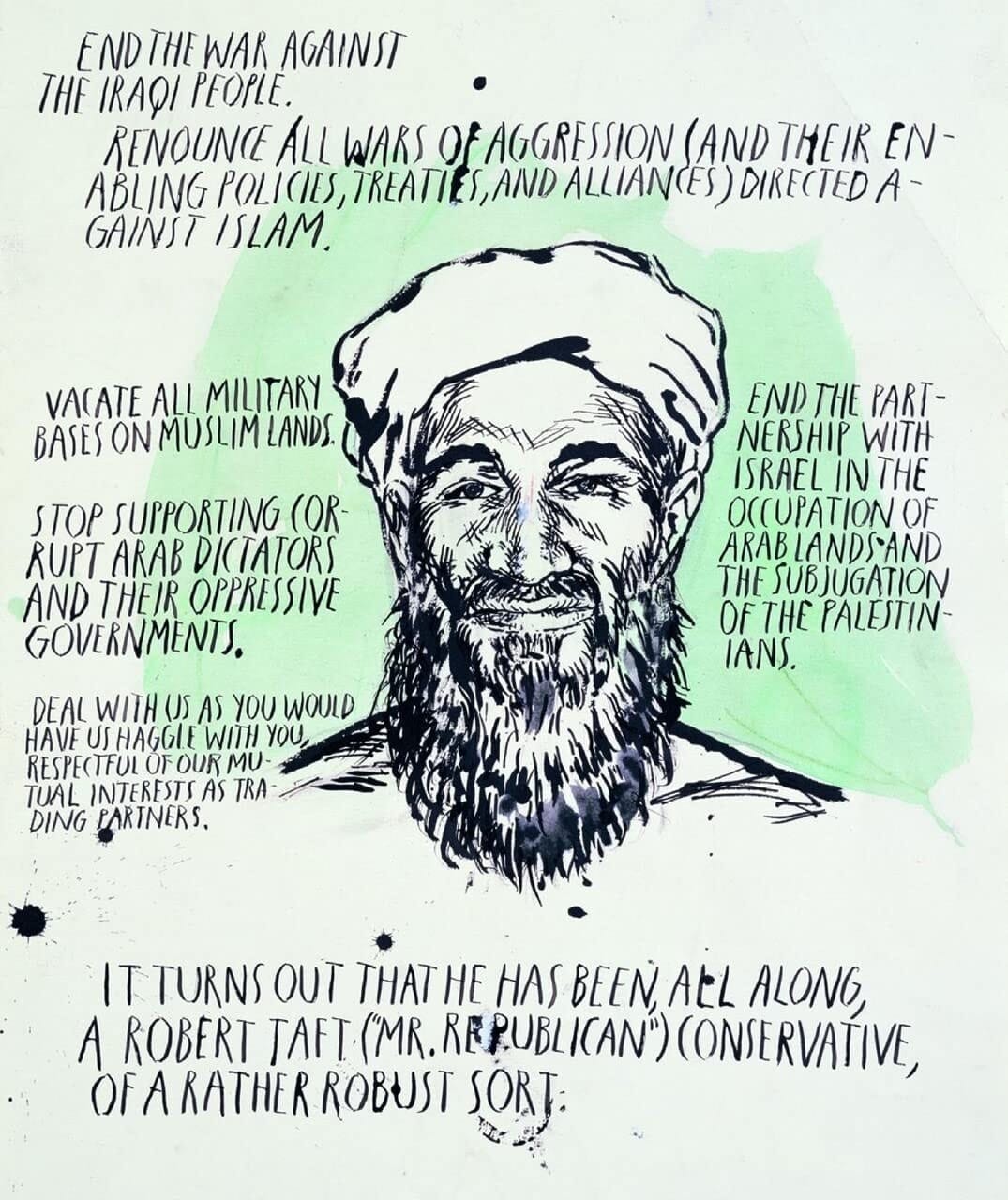 Raymond Pettibon Here's Your Irony Back : Political Works 1975-2013