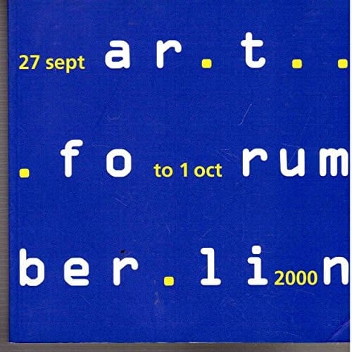 Art Forum Berlin 2000 Katalog