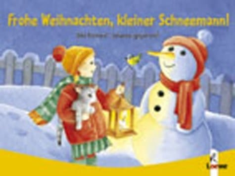 Frohe Weihnachten, kleiner Schneemann!