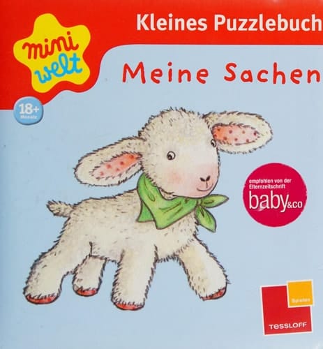 Kleines Puzzlebuch - Meine Sachen