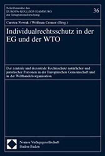 Individualrechtsschutz in der EG und der WTO.