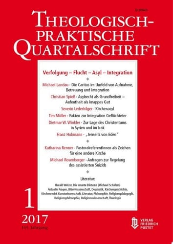 Verfolgung - Flucht - Asyl - Integration Theologisch-praktische Quartalschrift