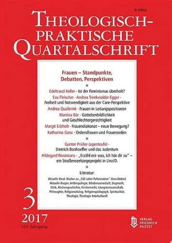 Frauen - Standpunkte, Debatten, Perspektiven Theologisch-praktische Quartalschrift