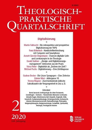 Digitalisierung Theologisch-praktische Quartalschrift 2/2020