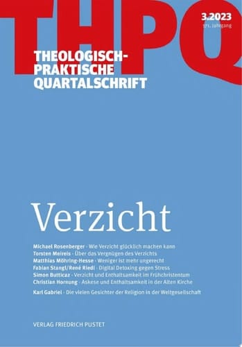 Verzicht Theologisch-praktische Quartalschrift 3/2023