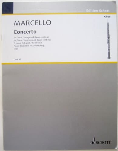 Concerto in D Minor Oboe with Piano Accompaniment