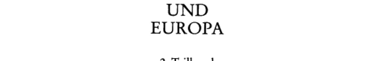 Melanchthon und Europa Westeuropa