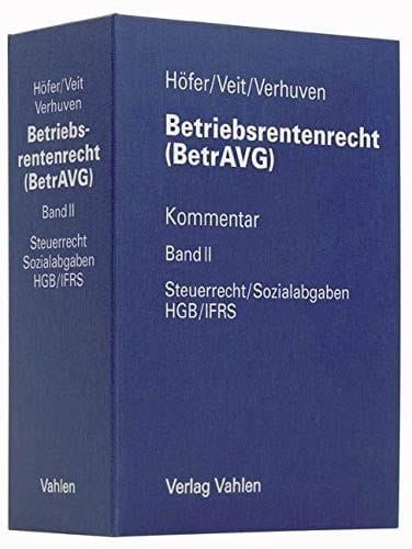 Gesetz zur Verbesserung der betrieblichen Altersversorgung Steuerrecht unter Berücksichtigung der betrieblichen Altersversorgung im handelsrechtlichen Jahresabschluß und deren Einfluß auf Beitragspflichten in der Sozialversicherung sowie der Rückstellungsfähigkeit von Jubiläumsverpflichtungen