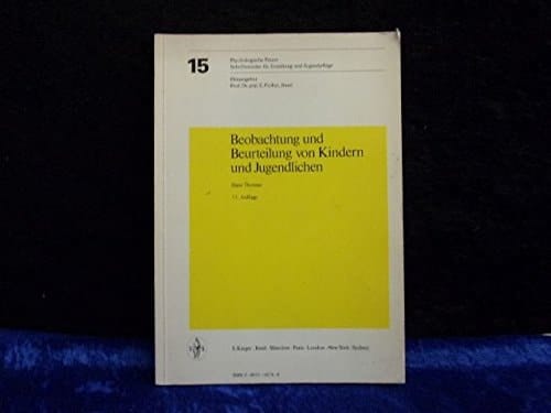 Beobachtung und Beurteilung von Kindern und Jugendlichen
