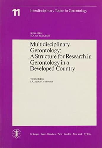 Interdisciplinary Topics in Gerontology