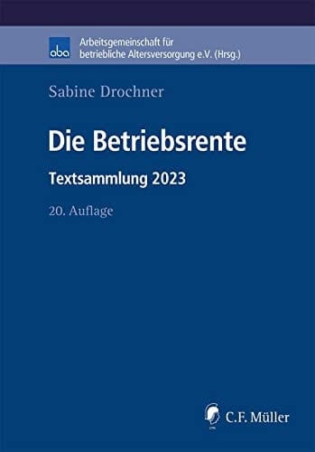 Die Betriebsrente Textsammlung 2023