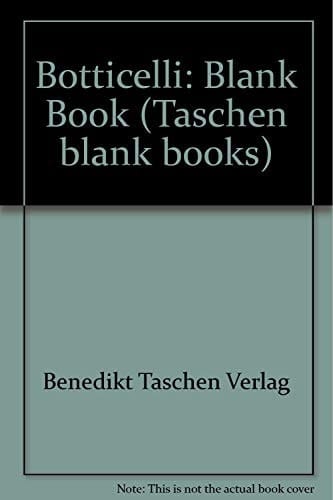 Botticelli-Blank Book