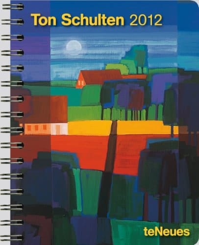 2012 Schulten Deluxe Engagement Calendar (English, German, French, Italian, Spanish and Dutch Edition)