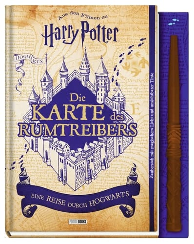 Aus den Filmen zu Harry Potter - die Karte des Rumtreibers eine Reise durch Hogwarts