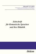 Zeitschrift für Romanische Sprachen und ihre Didaktik - Heft 13.2
