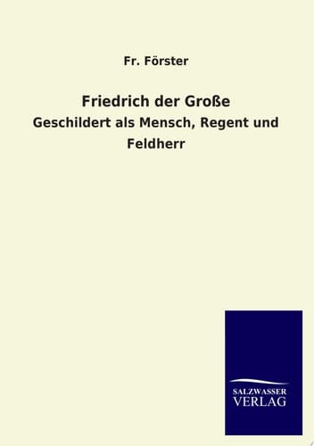 Friedrich Der Grosse