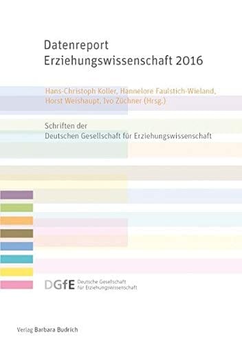 Datenreport Erziehungswissenschaft 2016