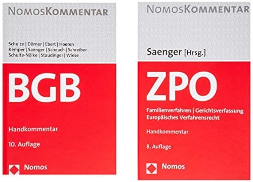 Bürgerliches Gesetzbuch Handkommentar