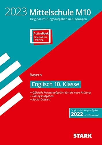 STARK Original-Prüfungen und Training Mittelschule M10 2023 - Englisch - Bayern