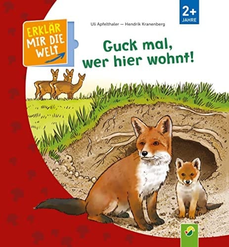 Guck mal, wer hier wohnt! Erklär mir die Welt! Klappenbuch für Kinder ab 2 Jahren