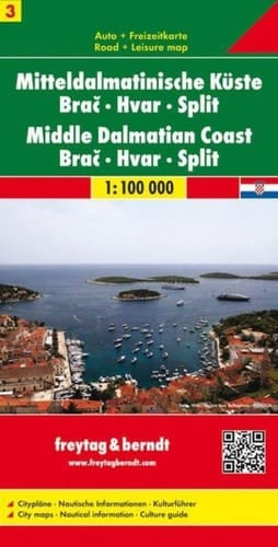 Costa Dalmata 3 1:100.000