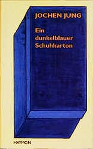 Ein dunkelblauer Schuhkarton hundert Märchen und mehr