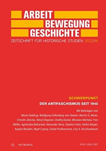 Der Antifaschismus seit 1945