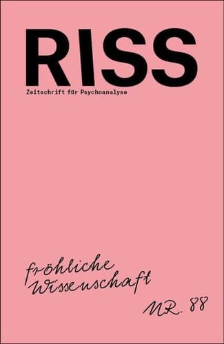 RISS NR. 88 - Fröhliche Wissenschaft
