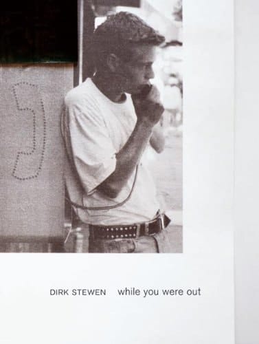 Dirk Stewen while you were out