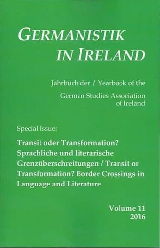 Transit oder Transformation? Sprachliche und literarische Grenzüberschreitungen Transit or transformation? Border crossings in language and literature