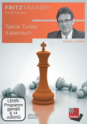 Taktik Turbo Italienisch Fritztrainer - interaktives Video-Schachtraining