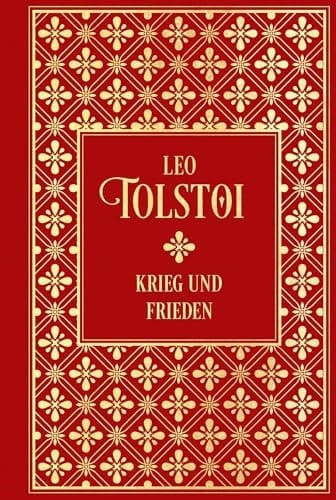 Krieg und Frieden Leinen mit Goldprägung
