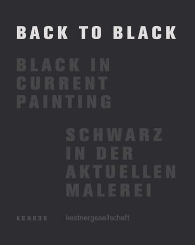 Back to black black in current painting
