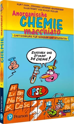 Anorganische Chemie macchiato Cartoonkurs für Schüler und Studenten