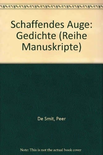 Schaffendes Auge Gedichte