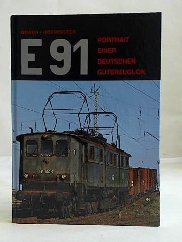 E 91 Portrait e. dt. Güterzuglok