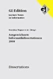 Ausgezeichnete Informatikdissertationen 2008