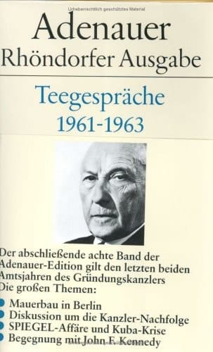 Teegespräche 1961-1963