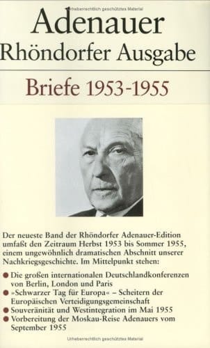 Rhöndorfer Ausgabe. Briefe : 1953 - 1955