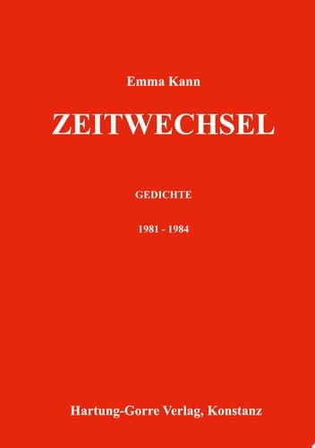 Zeitwechsel Gedichte 1981 - 1985