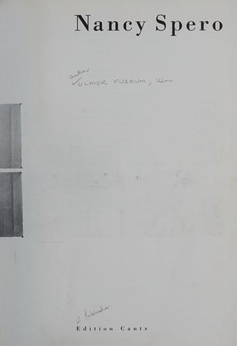 Nancy Spero: Woman Breathing