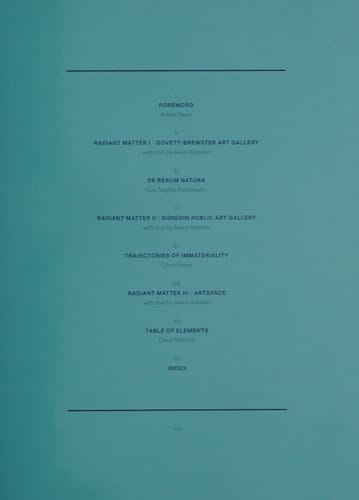 Dane Mitchell Radiant Matter I