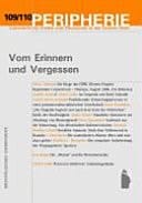 Vom Erinnern und Vergessen
